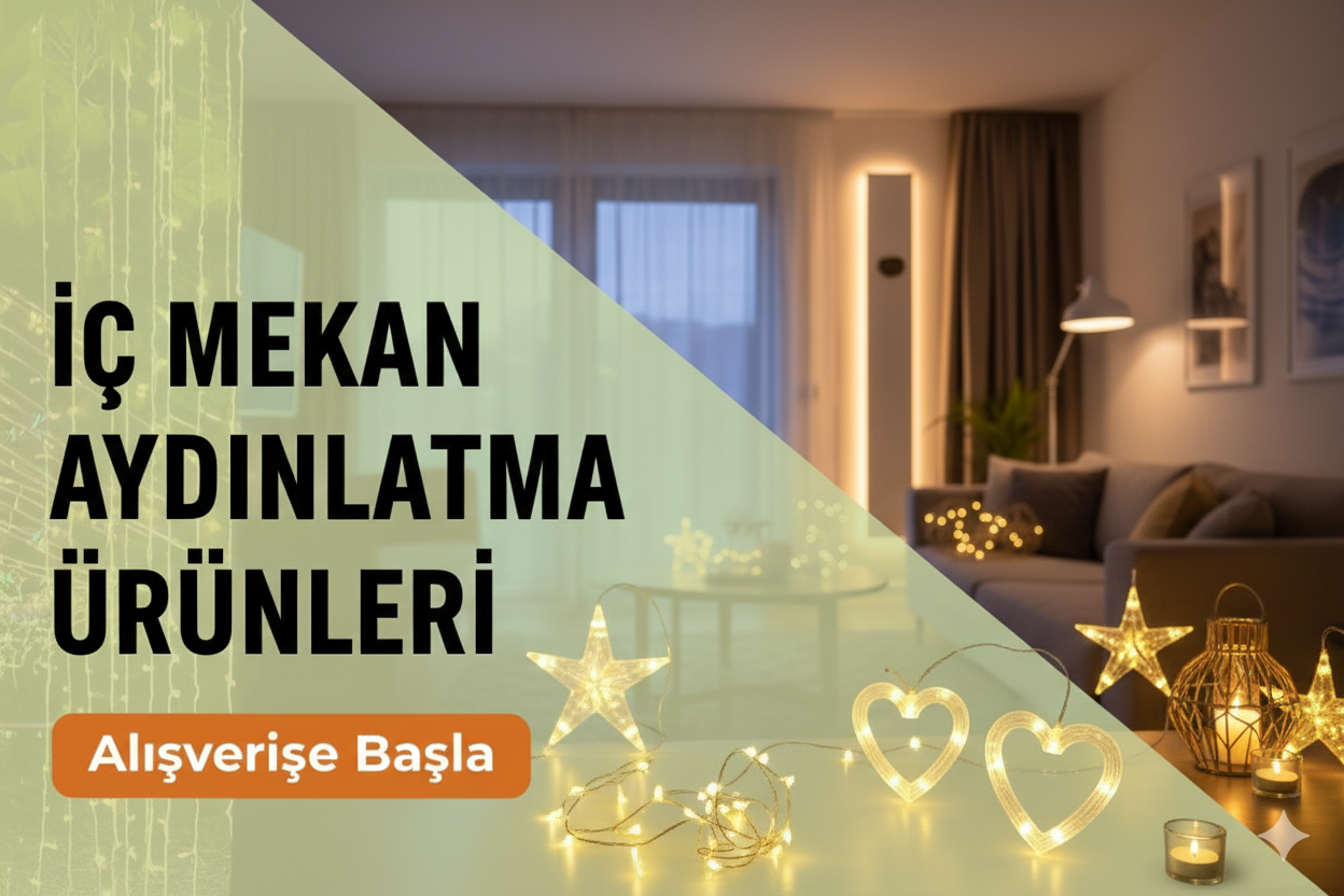 İç Mekan LED Aydınlatma Ürünleri | Tasarım ve Enerji Tasarrufu