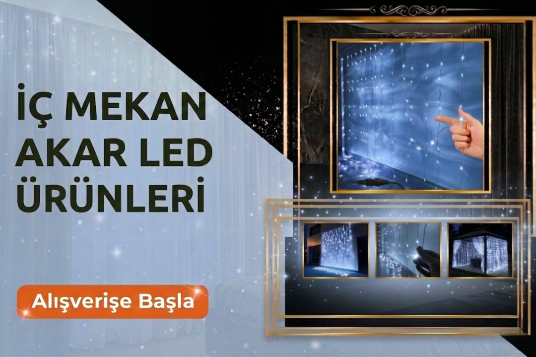 Akar Led İç Mekan Aydınlatma Modelleri 
