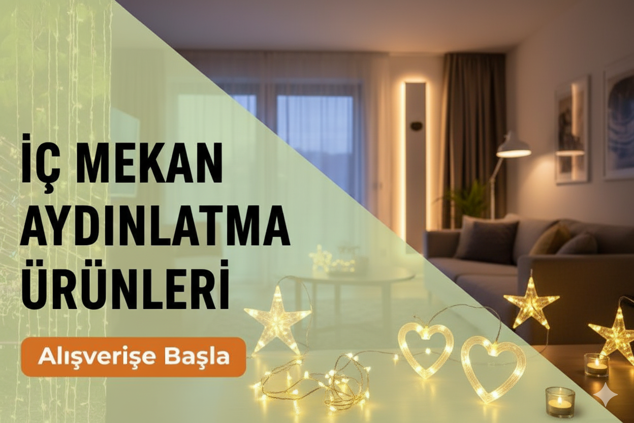 İç Mekan LED Aydınlatma Ürünleri | Tasarım ve Enerji Tasarrufu