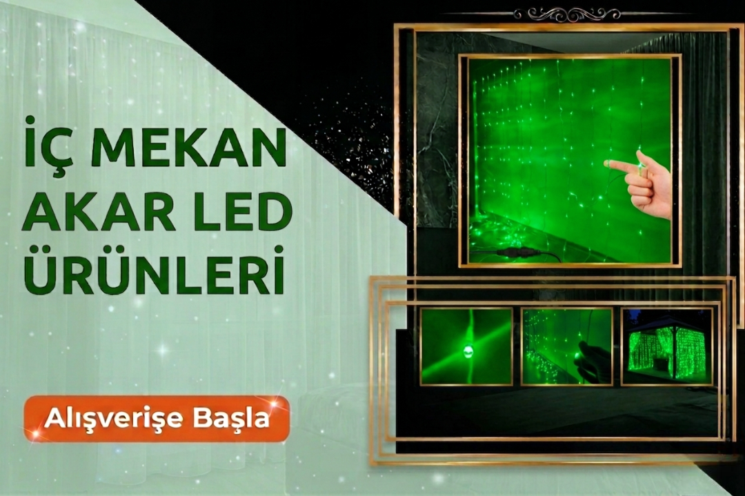 Akar Led İç Mekan Aydınlatma Modelleri 
