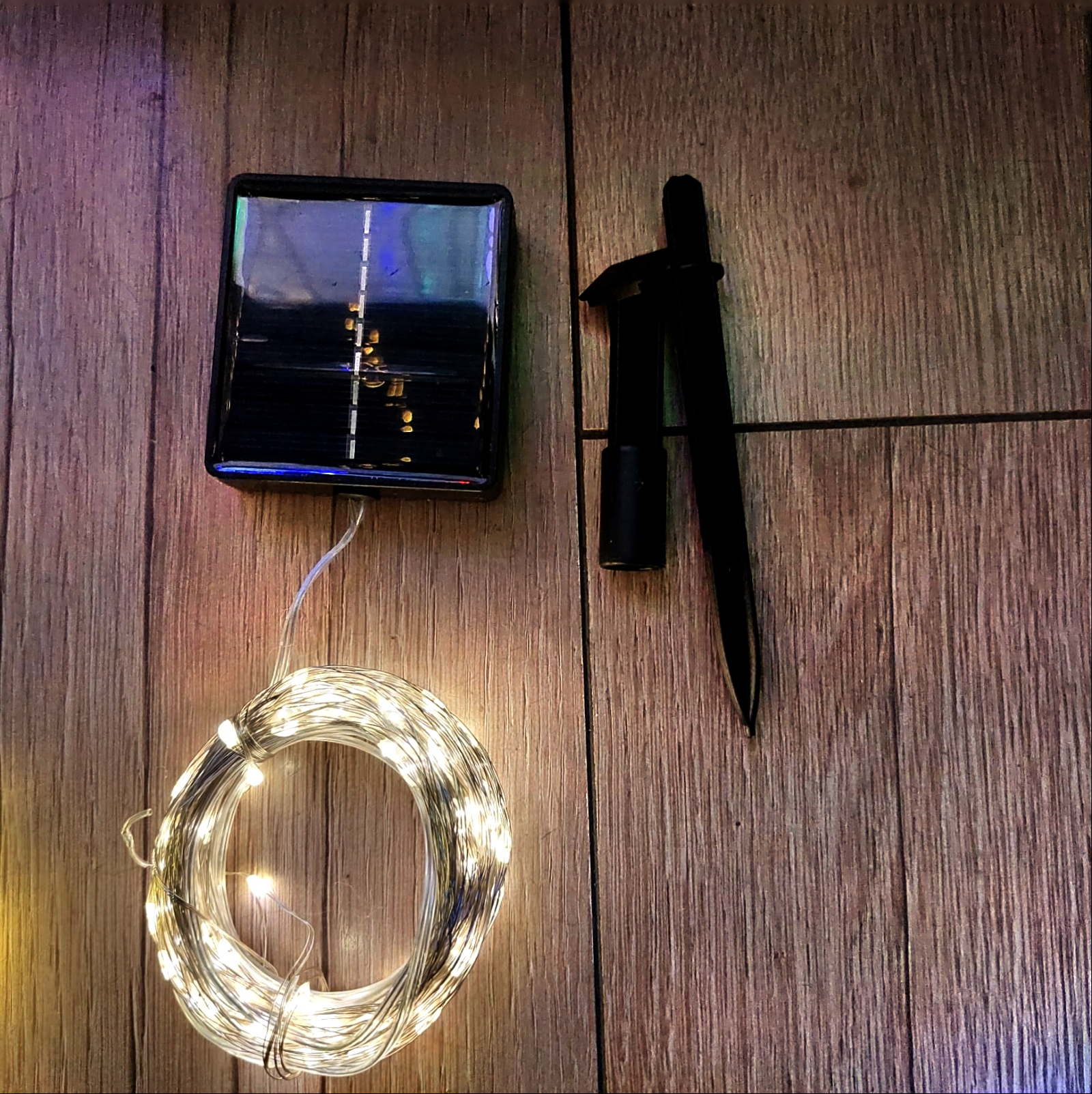 Peri LED Solar Güneş Enerjili 100 LED 10 Metre Işıklandırma