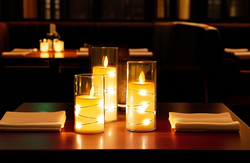 LED Mum ve Peri Ledli Dekoratif Işıklar: Romantik Atmosfer