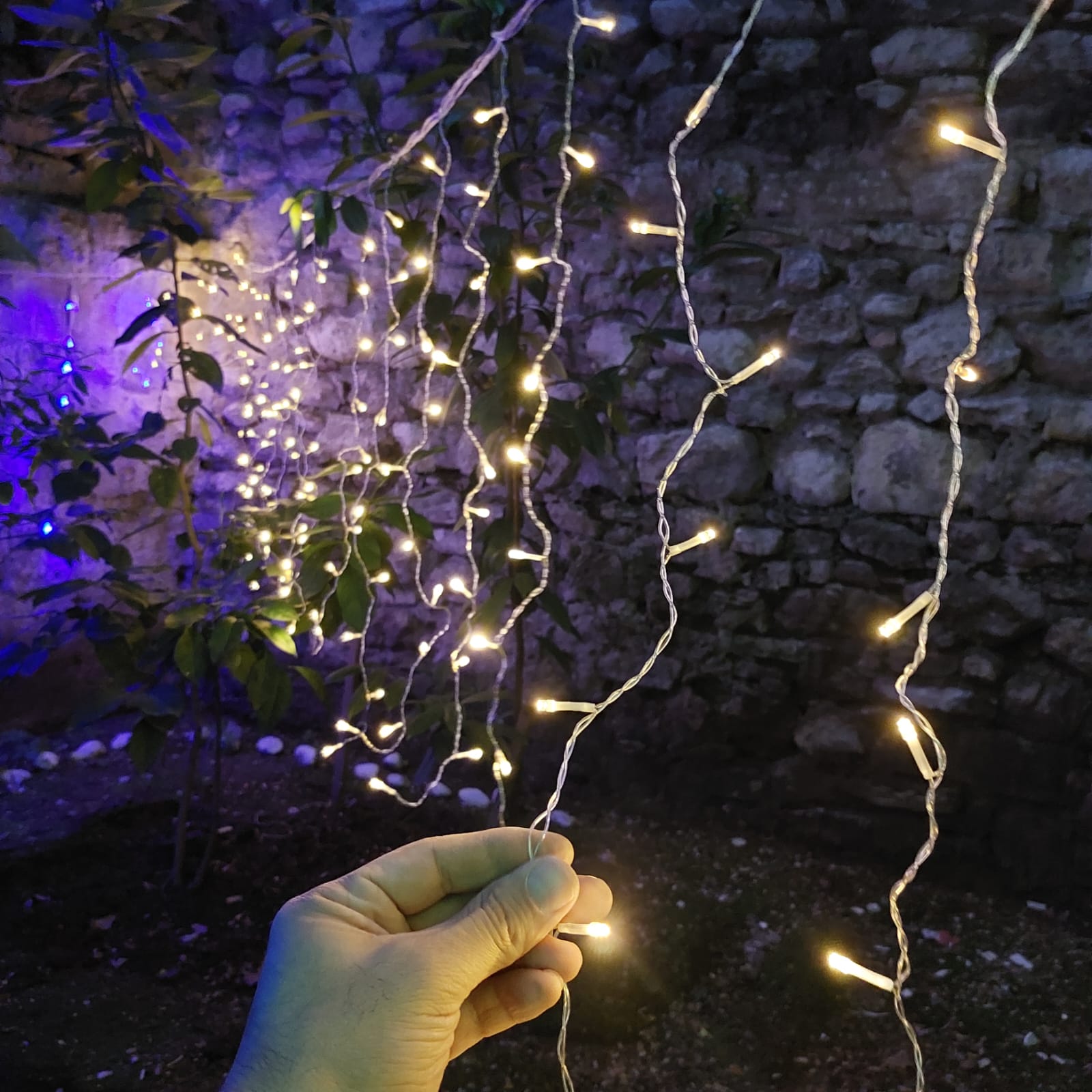 ​4 Metre Gün Işığı Saçak LED – 1M Uzunlukta 20 Saçak İç Mekan