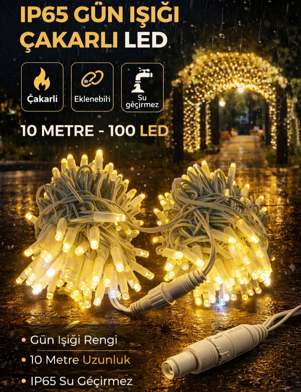 IP65 İp LED Çakarlı Dış Mekan